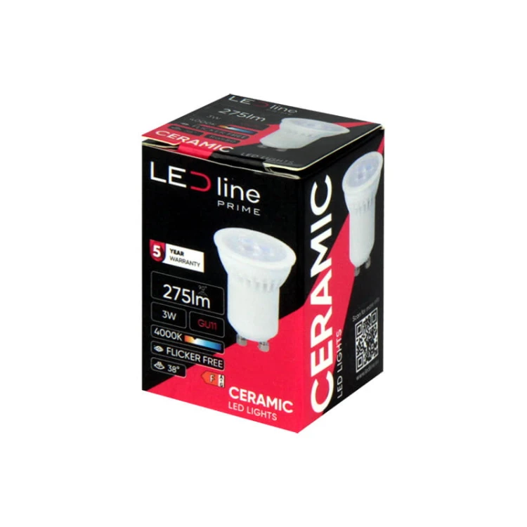 Żarówka LED GU11 3W 38° reflektor neutralna 4000K 330lm_2