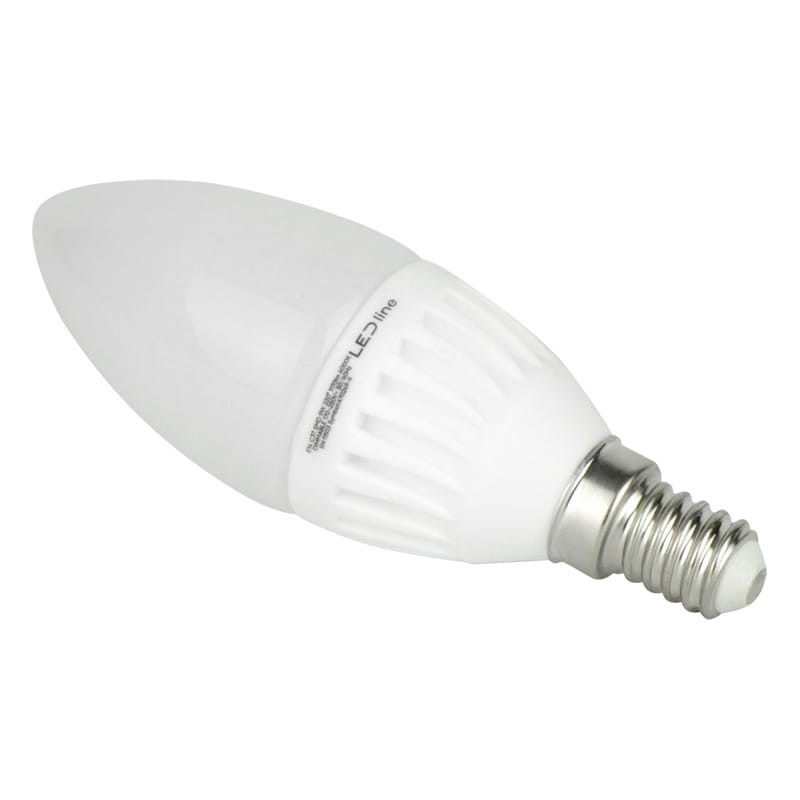 Żarówka LED E14 9W świeczka ŚCIEMNIANA ciepła 2700K 1170lm_1