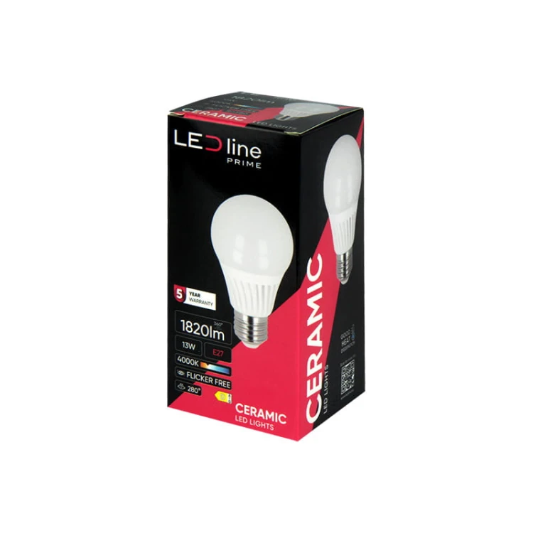 Żarówka LED E27 13W kula A60 neutralna 4000K 1820lm_2