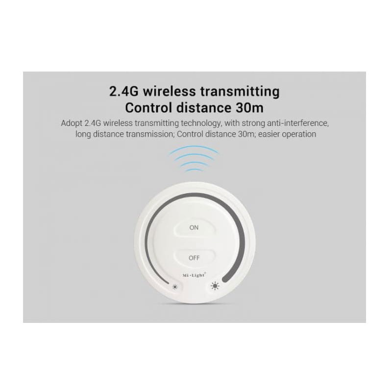 Pilot naścienny ściemniacz 1-strefowy MONO Mi-Light