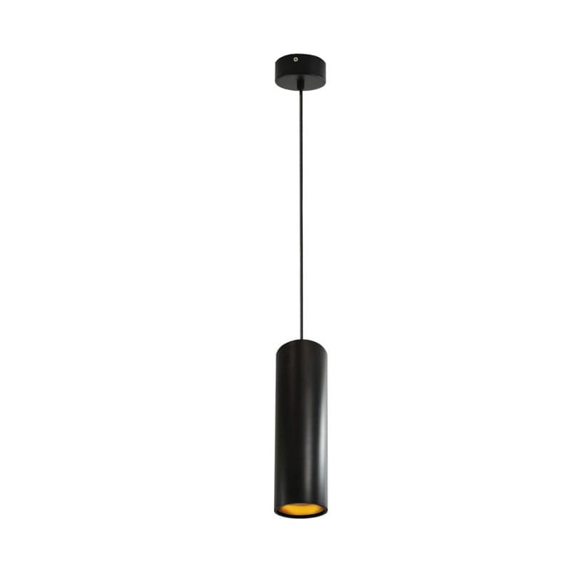 Lampa sufitowa wisząca LATI GU10 kabel 1m - czarna