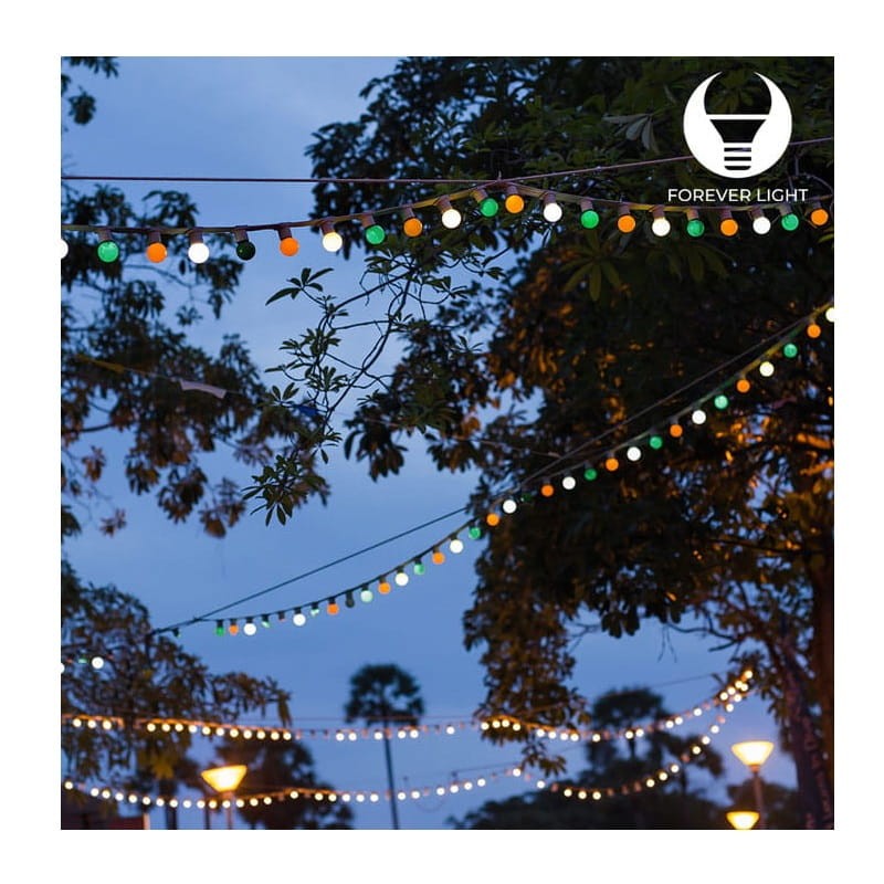 Żarówka LED E27 2W 230V niebieska