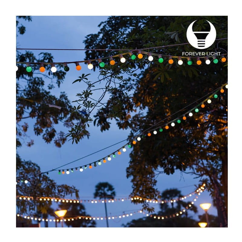 Żarówka LED E27 2W 230V czerwona