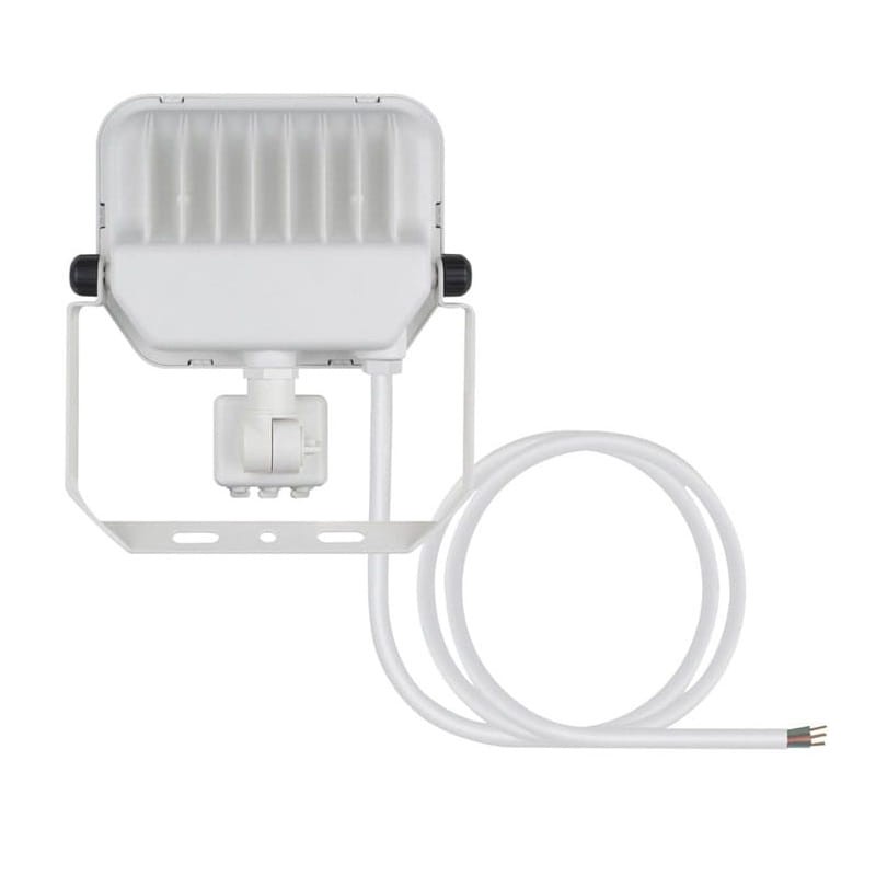 Naświetlacz LED LEDVANCE FLOODLIGHT 20W - 3000K biały z czujnikiem ruchu widok z tyłu