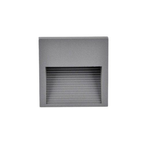 Oprawa schodowa natynkowa 3W 230V biała neutralna - grafit
