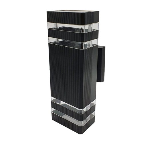 Kinkiet, lampa ogrodowa VELA II 2 x GU10 IP54 - czarny