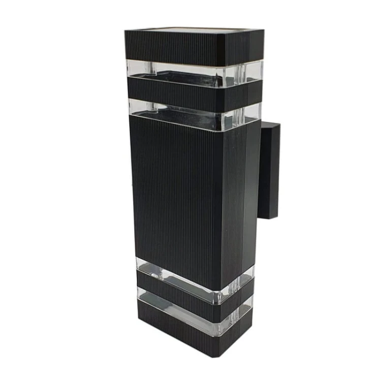 Kinkiet, lampa ogrodowa VELA II 2 x GU10 IP54 - czarny
