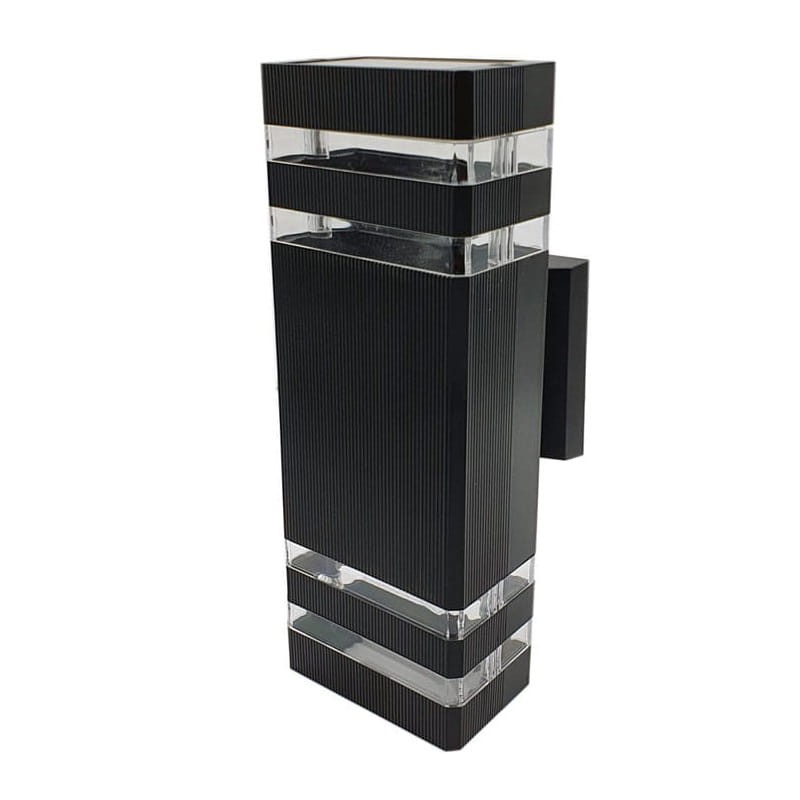 Kinkiet, lampa ogrodowa VELA II 2 x GU10 IP54 - czarny