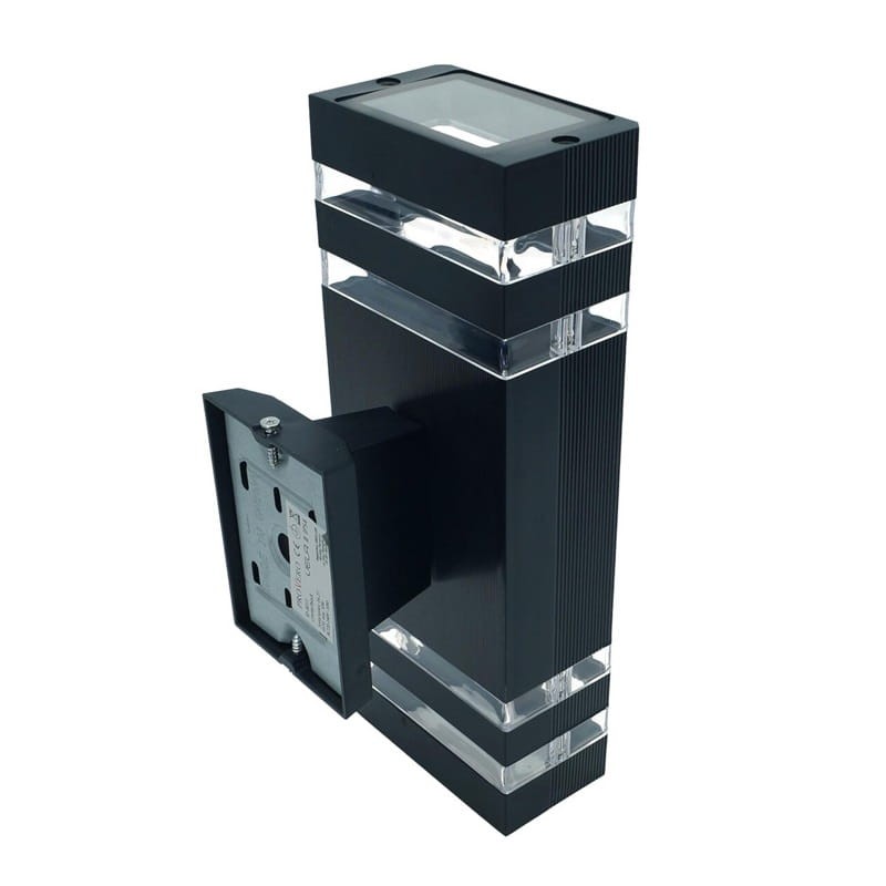 Kinkiet, lampa ogrodowa VELA II 2 x GU10 IP54 - czarny montaż