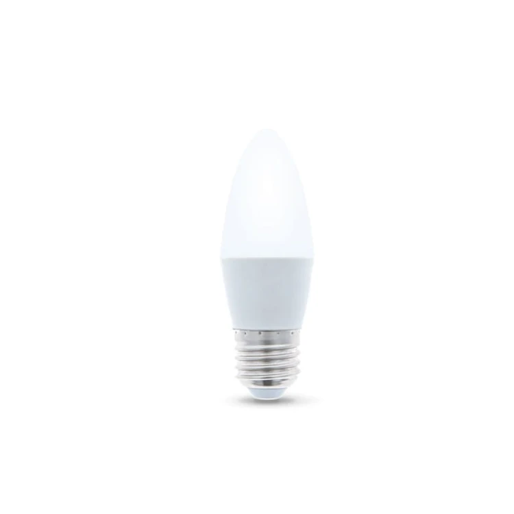 Żarówka LED E27 3W biała neutralna świeczka C37