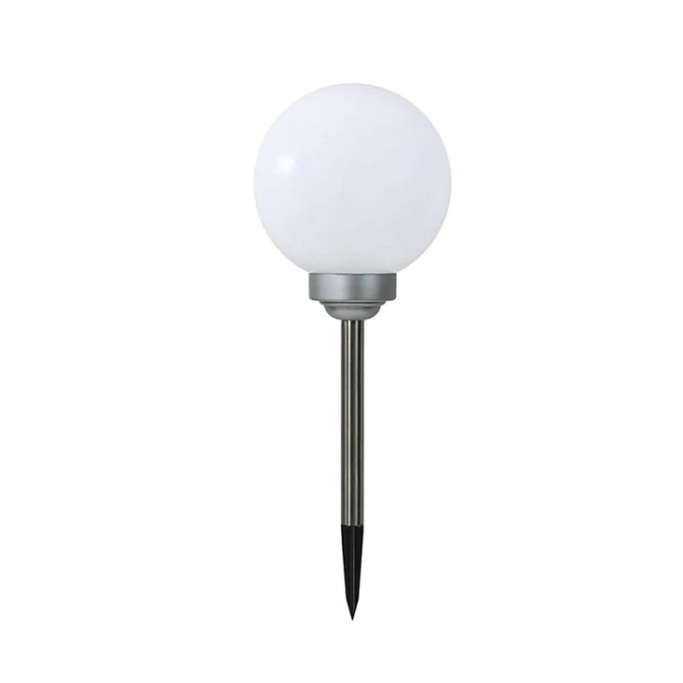 Lampa ogrodowa solarna wbijana 20cm RGB + biała ciepła