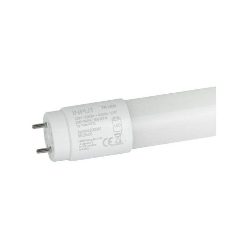 Świetlówka tuba LED T8 22W 150cm 2265lm biała neutralna - 1-stronne zasilanie_1