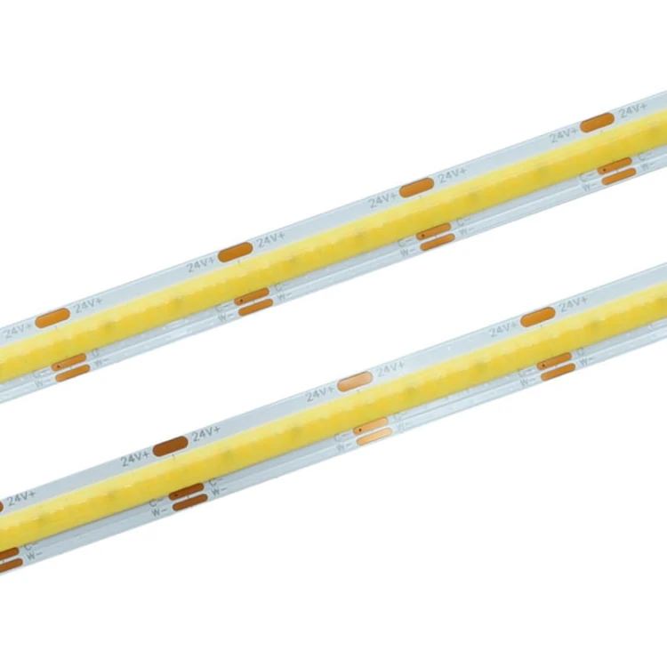 Taśma LED COB 14W/m 608 chips/m 24V CCT ciepła-zimna 5m_2