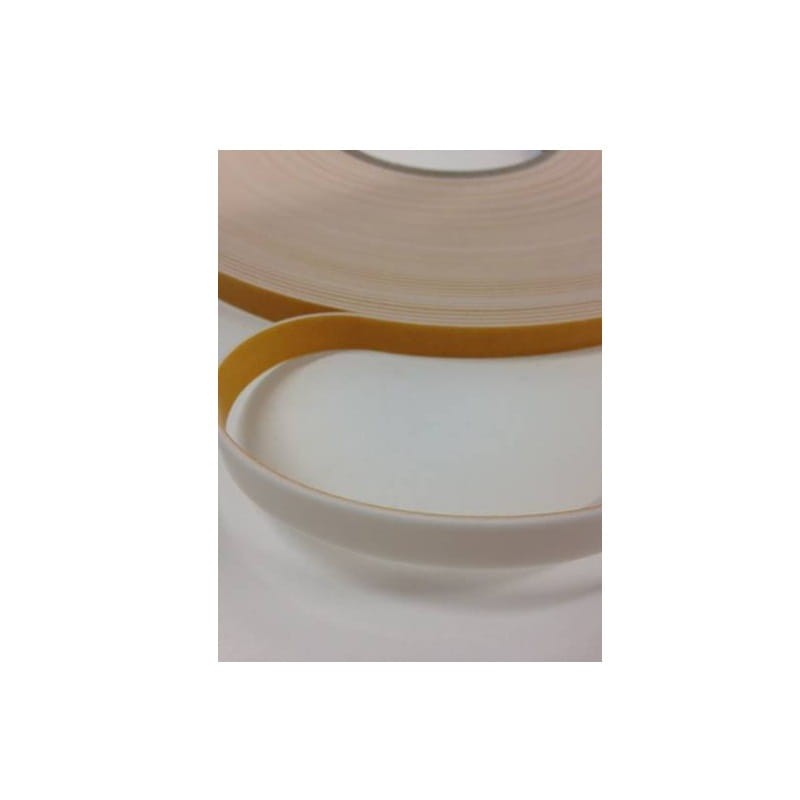 Taśma dwustronna piankowa TESA 25 metrów biała