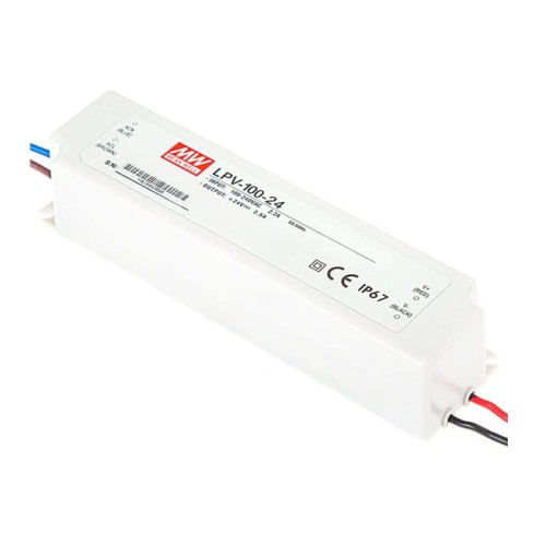 Zasilacz LED MeanWell 100W 24V DC 4,2A hermetyczny IP67