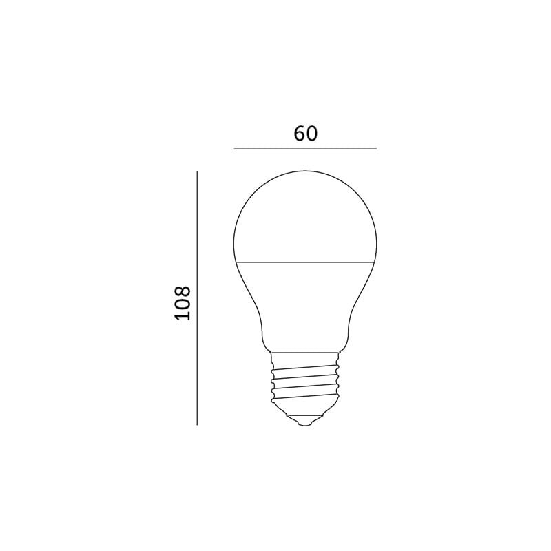Żarówka LED E27 9W 230V z czujnikiem ruchu i zmierzchu biała neutralna_1