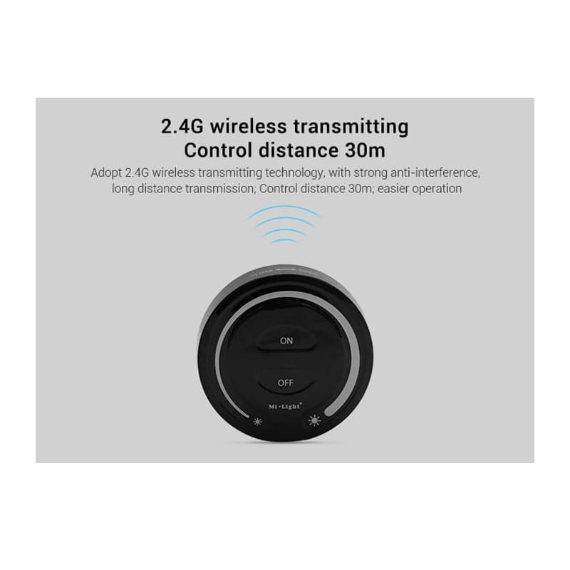 Pilot naścienny ściemniacz 1-strefowy