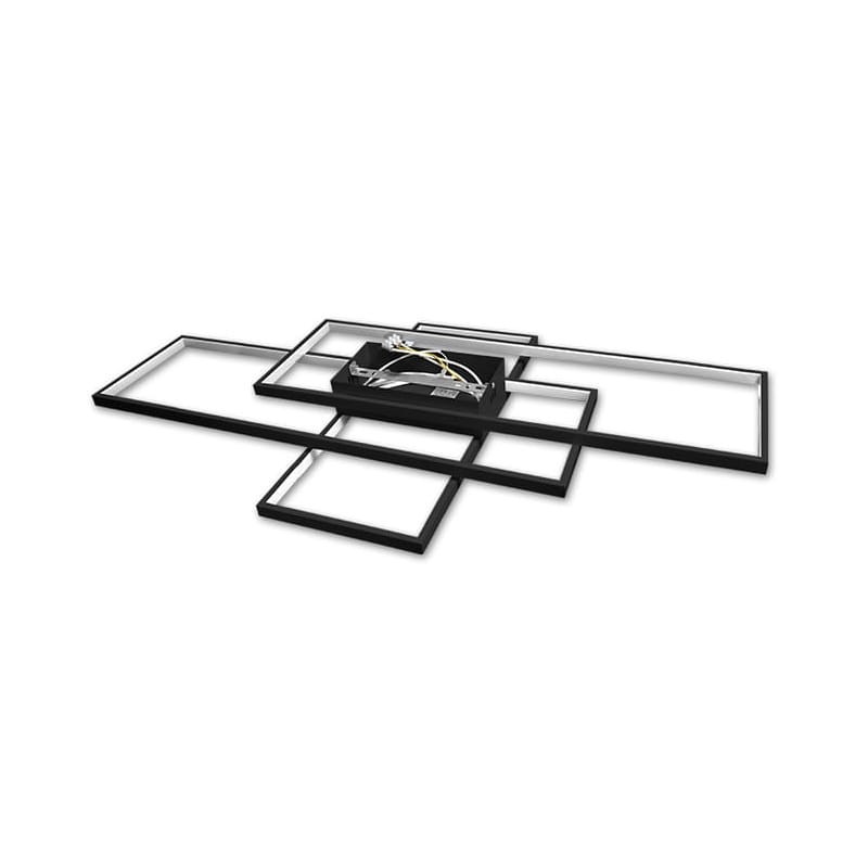 Żyrandol, lampa LED Galaxis Pegaz 130W 230V 3000K-6500K czarny + pilot montaż