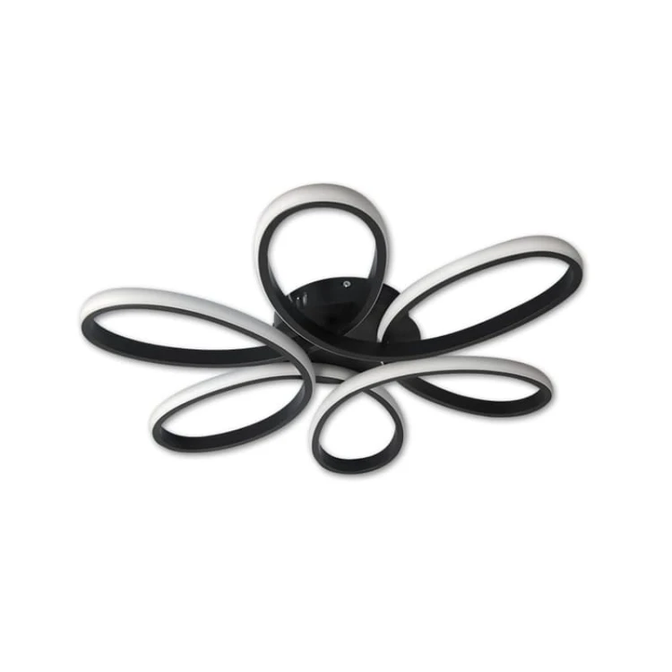 Żyrandol, lampa LED Galaxis Virgo 77W 230V 3000K-6500K czarny