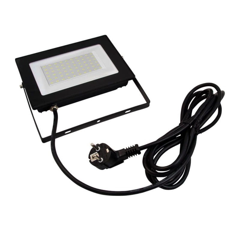 Zestaw Statyw + Naświetlacz LED 50W TIGA - biały dzienny z przewodem