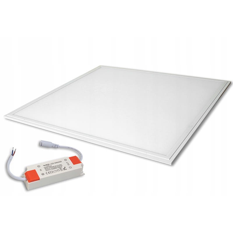 Panel podtynkowy plafon sufitowy kwadratowy 60x60 40W UGR19 IP44230V biały neutralny_1