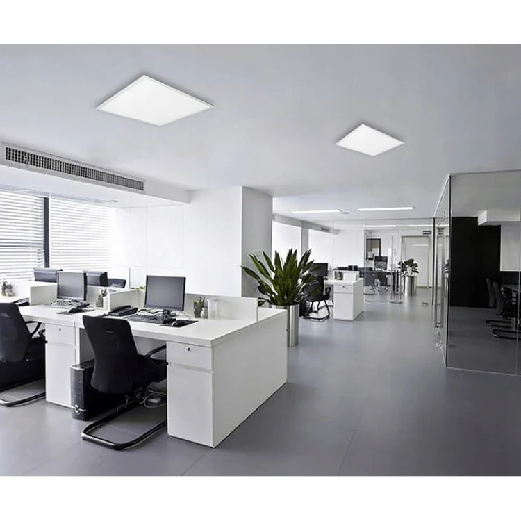 Panel podtynkowy plafon sufitowy kwadratowy 60x60 40W UGR19 IP44230V biały neutralny_5