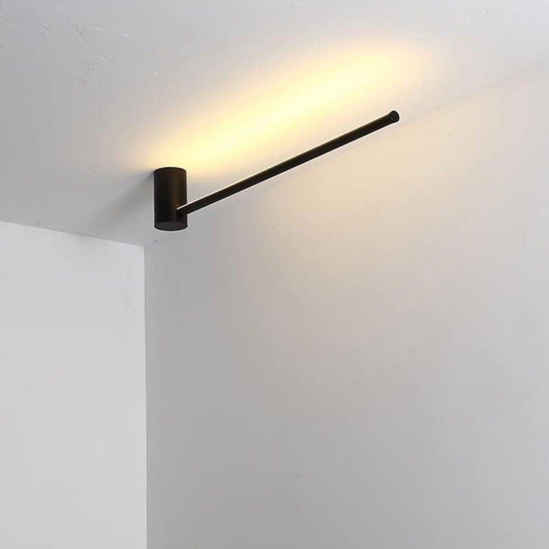 Kinkiet ścienny 9W 60 cm czarny slim biały neutralny IP20_5