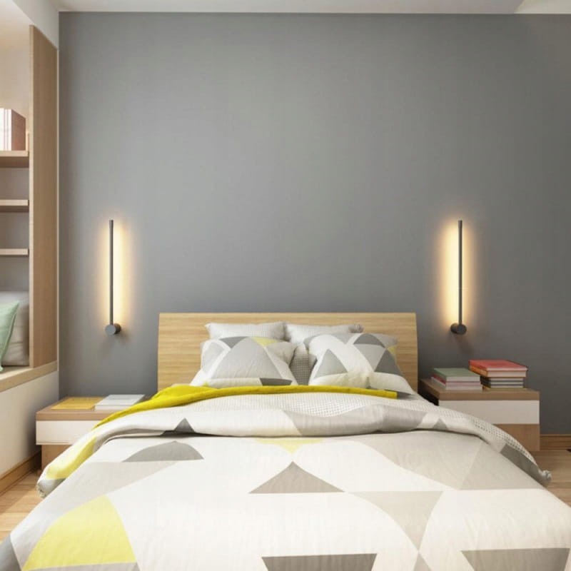 Kinkiet ścienny 9W 60 cm czarny slim biały neutralny IP20_6