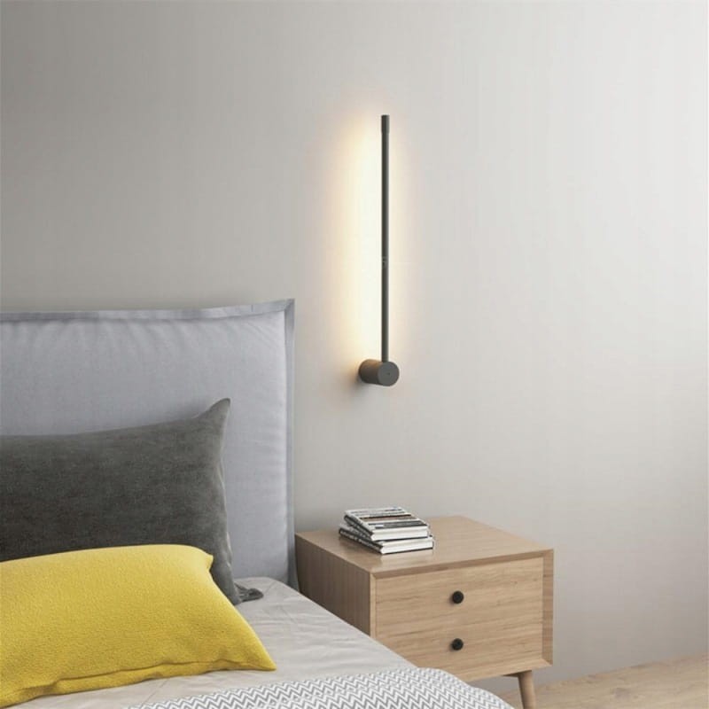 Kinkiet ścienny 9W 60 cm czarny slim biały neutralny IP20_8