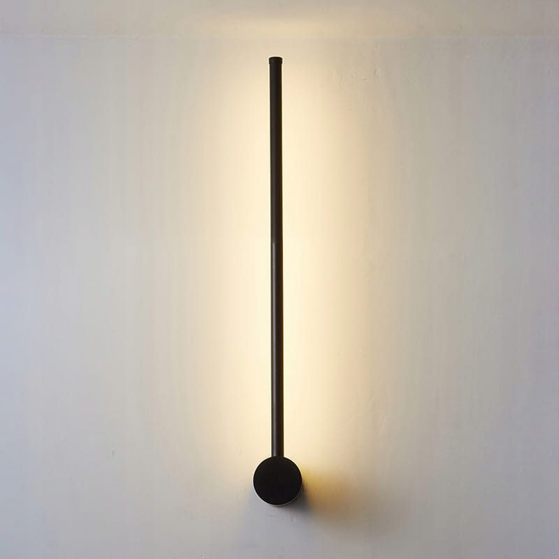 Kinkiet ścienny 9W 60 cm czarny slim biały neutralny IP20_9