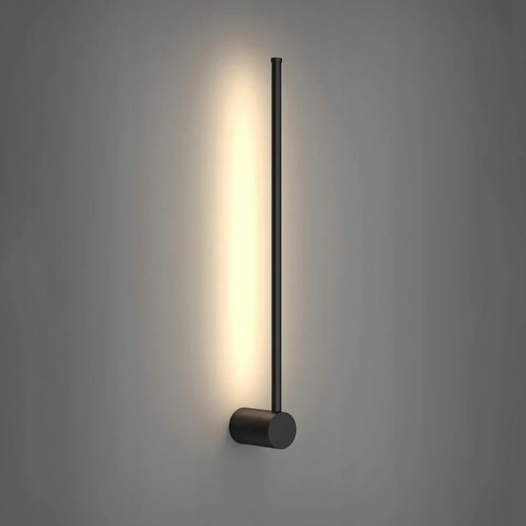 Kinkiet ścienny 9W 60 cm czarny slim biały neutralny IP20_11