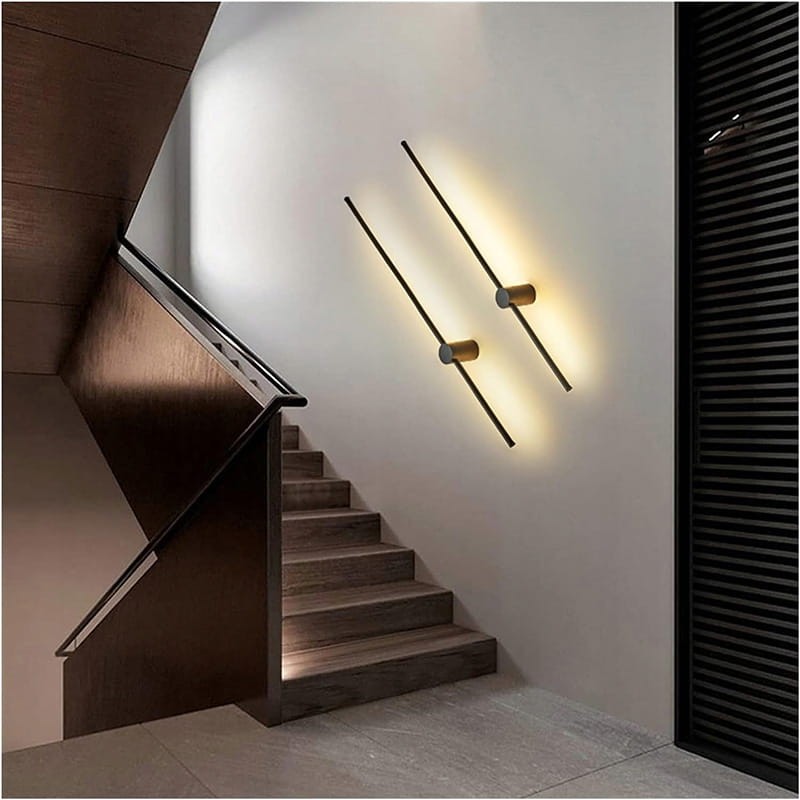 Kinkiet ścienny 14W 90 cm czarny slim biały neutralny IP20_8