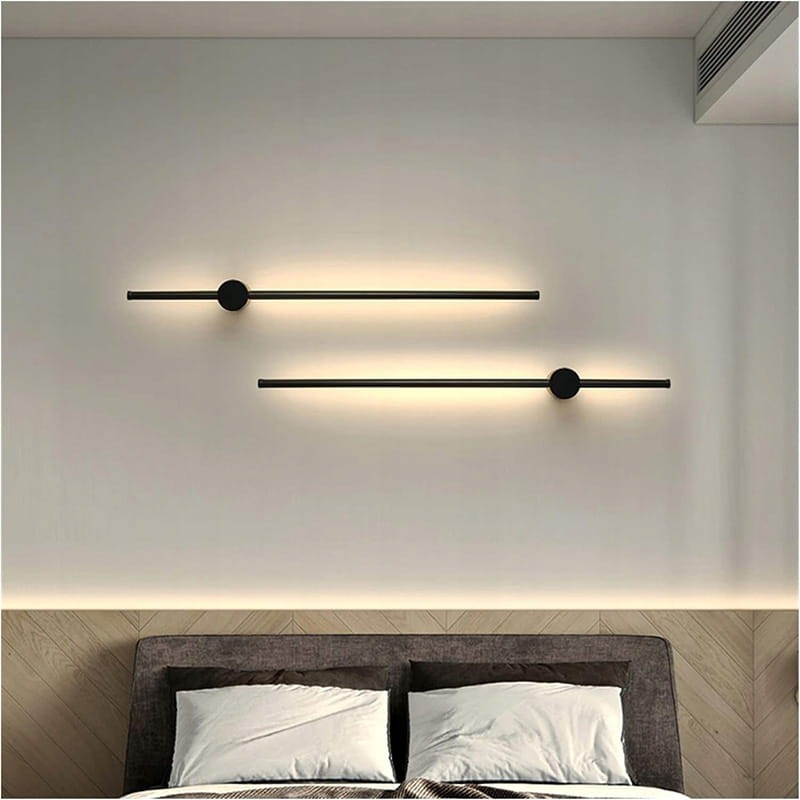 Kinkiet ścienny 14W 90 cm czarny slim biały neutralny IP20_11