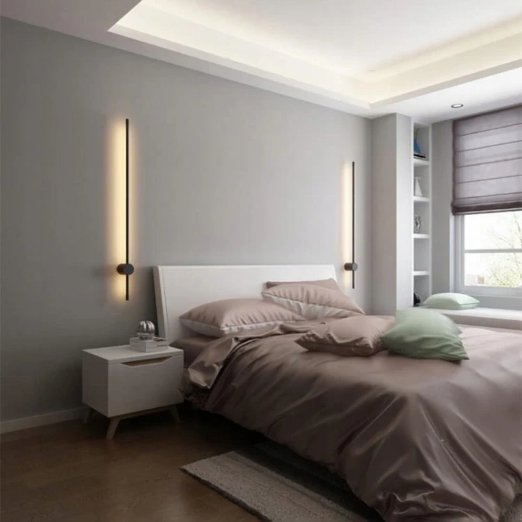 Kinkiet ścienny 14W 120 cm czarny slim biały neutralny IP20_13