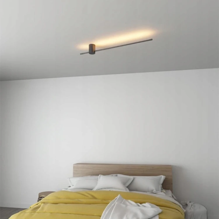 Kinkiet ścienny 14W 120 cm czarny slim biały neutralny IP20_15