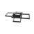 Żyrandol, lampa LED Galaxis Orion 72W 230V 3000K-6500K czarny + pilot montaż