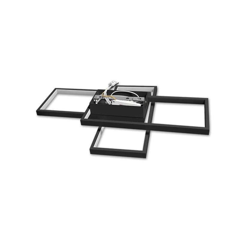 Żyrandol, lampa LED Galaxis Orion 72W 230V 3000K-6500K czarny + pilot montaż
