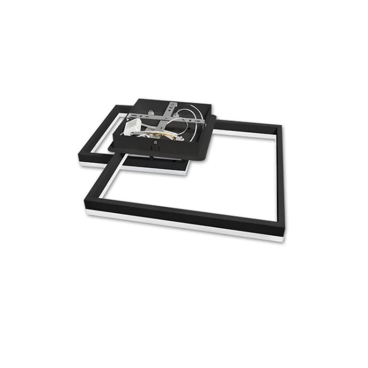 Żyrandol, lampa LED Galaxis Herkules 70W 230V 3000K-6500K czarny + pilot montaż