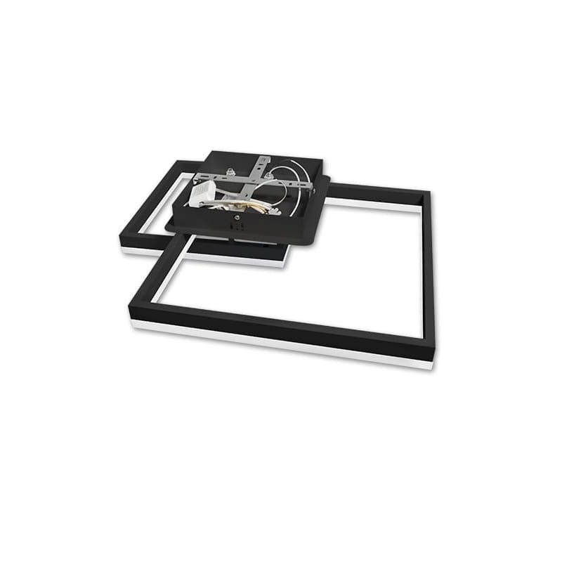 Żyrandol, lampa LED Galaxis Herkules 70W 230V 3000K-6500K czarny + pilot montaż