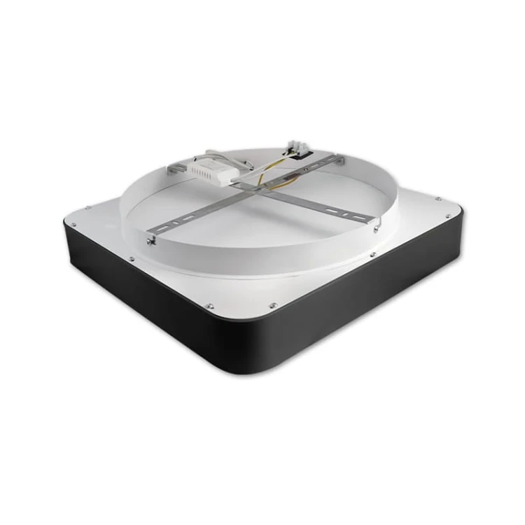 Żyrandol, lampa LED Galaxis Aries 54W 230V 3000K-6500K czarny + pilot montaż