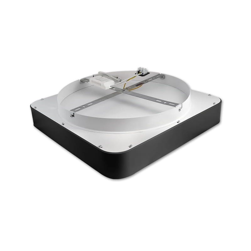 Żyrandol, lampa LED Galaxis Aries 54W 230V 3000K-6500K czarny + pilot montaż