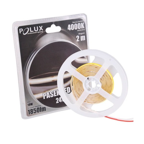 Taśma LED COB 24V biała neutralna - 2 m. z opakowaniem