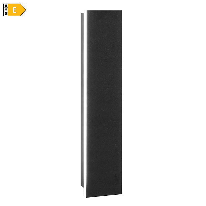 Kinkiet, lampa elewacyjna LED 19W 60cm IP65 biała neutralna czarna