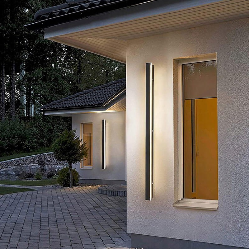 Kinkiet, lampa elewacyjna LED 30W 100cm IP65 biała neutralna czarna_7