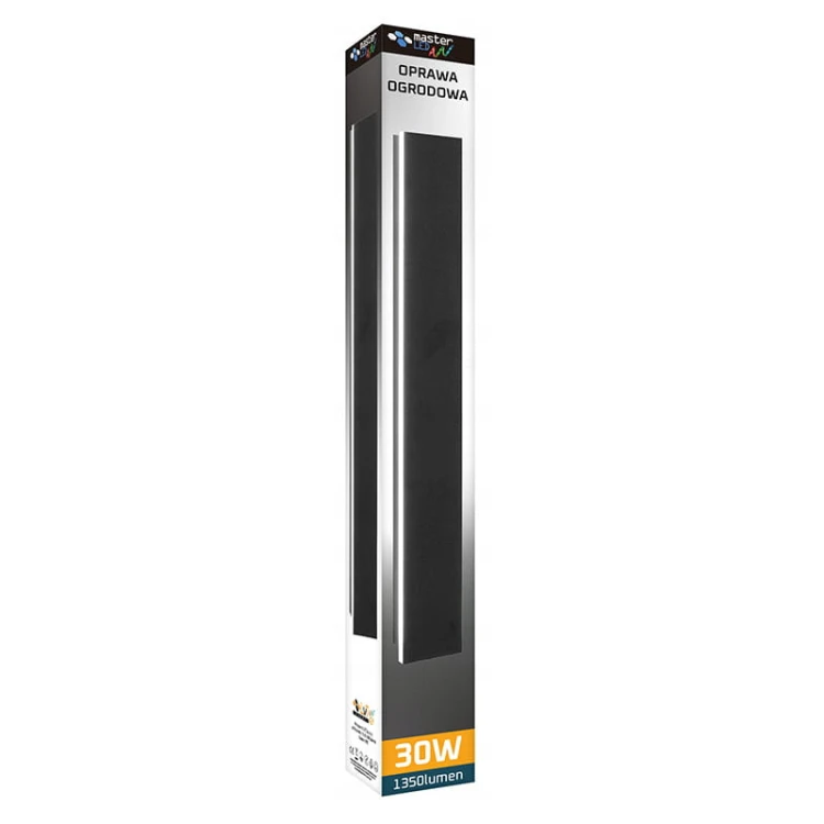 Kinkiet, lampa elewacyjna LED 30W 100cm IP65 biała neutralna czarna_8