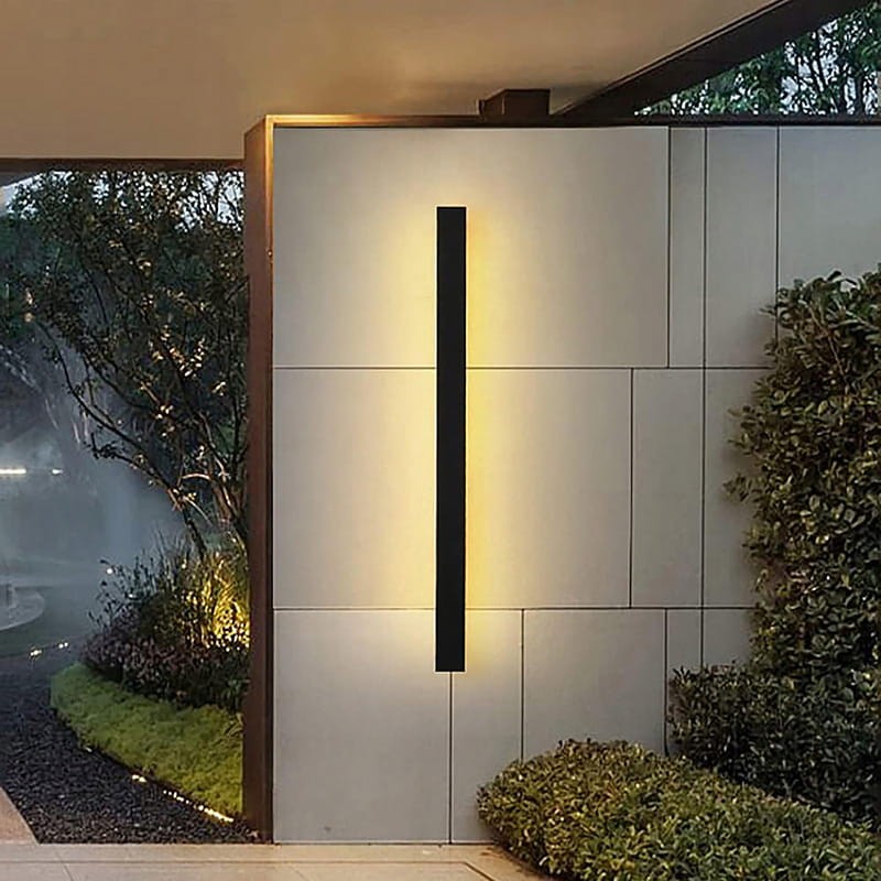 Kinkiet, lampa elewacyjna LED 45W 150cm IP65 biała neutralna czarna_4