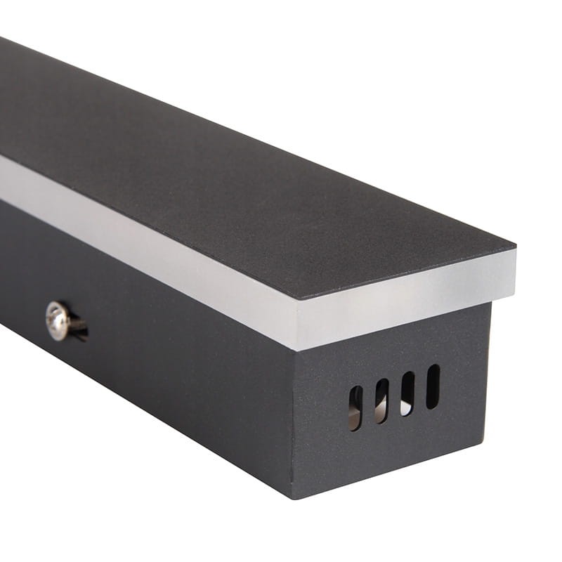 Kinkiet, lampa elewacyjna LED 45W 150cm IP65 biała neutralna czarna_2