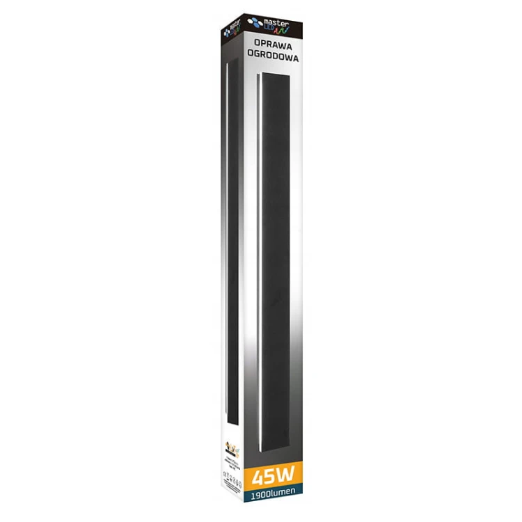 Kinkiet, lampa elewacyjna LED 45W 150cm IP65 biała neutralna czarna_8