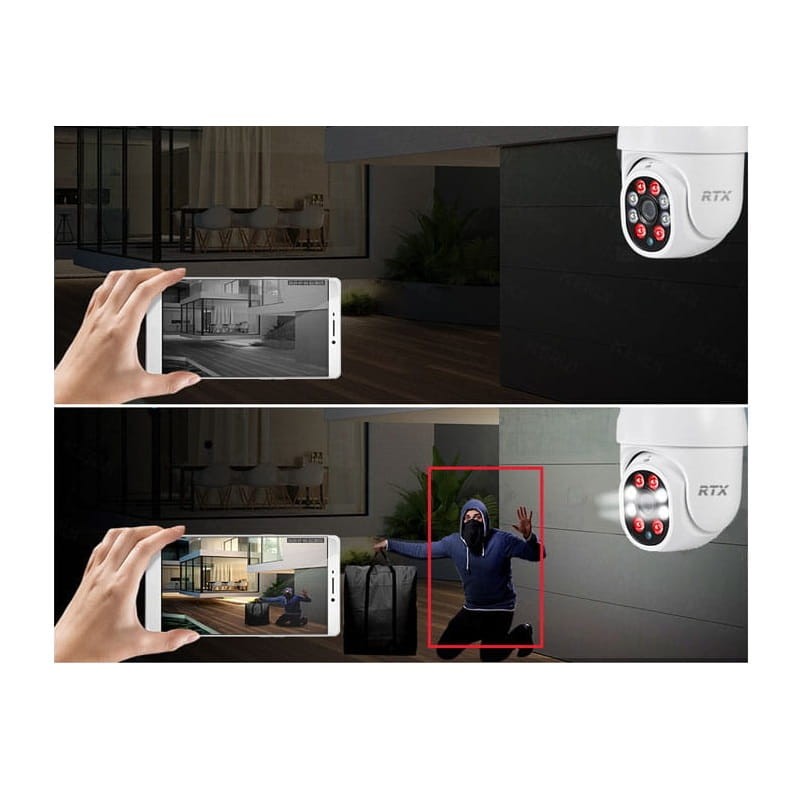 Kamera SmartCam zewnętrzna obrotowa z funkcją śledzenia