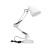 Lampa biurkowa DIAN E27 stalowa biała